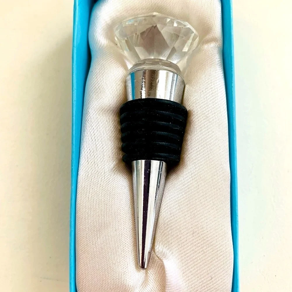 Vacuum Sealed Wine Stopper Crystal